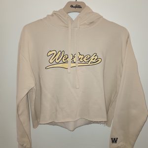 Womens Westrep (Cursive) Crop-Top Hoodie (colors vary)